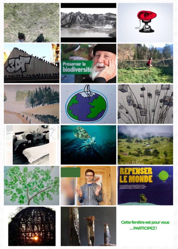 Mosaïque pour Edition 2020 du Festival Chemin Faisant - le voyage immobile